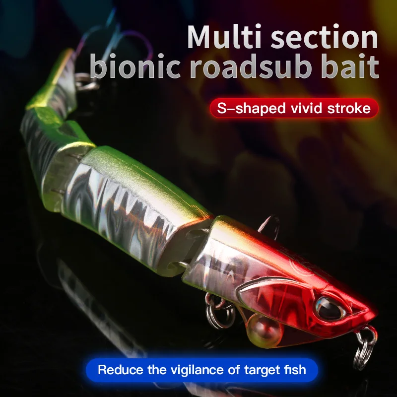 Luya bait 6.5g/9cm bionic fresh sea water long-distance artificial lure black back green body | Спорт и развлечения