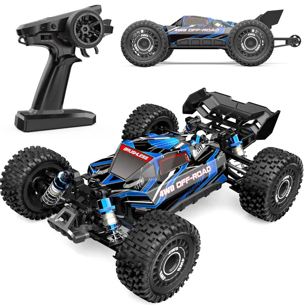 

MJX 16207 1/16 Brushless RC Car Hobby 2.4G Remote Control Toy Truck 4WD 65KMH High-Speed Off-Road Buggy for Kids Toys Gifts