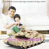 New Update 40CM Large Size Type 10 Main Battle 2.4G RC Tank 40Mins 330 Degree Turret Rotation Independent Suspension Shock Tank 2