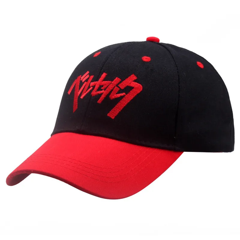 Anime Berserk Demon Baseball Cap Egg Of King Adjustable Baseball Hat Unisex Outdoor Sunshade Hat Duck Tongue baseball caps cosplay hat baseball hat