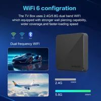 Android14 TV Box Smart 4K Домашний кинотеатр T1S AllwinnerH313 Netflix YouTube Wifi6 1000M Lan Bluetooth Chromecast Голосовой помощник — изображение 5