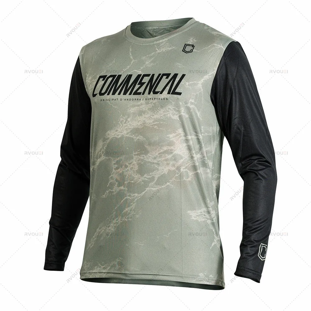 thumbnail image 1 of Commencal 2022 Camiseta de ciclismo para hombre, camiseta de descenso para montaña, camiseta deportiva de carreras para bicicleta, ropa de ciclismo para equipo, ropa de ciclismo, 1 of 5