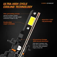 NIGHTEYE H7 Светодиодные автомобильные фары Canbus 30000LM H4 HB3 9005 HB4 9006 H11 H8 H9 9012 Светодиодные фонари 6500K Белый 72 Вт Автомобильная лампа — изображение 4