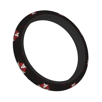 Coprivolante per Auto da 38cm, Stile Resident Evil Umbrella Corps, Morbido, con Treccia, Decorazione per Auto