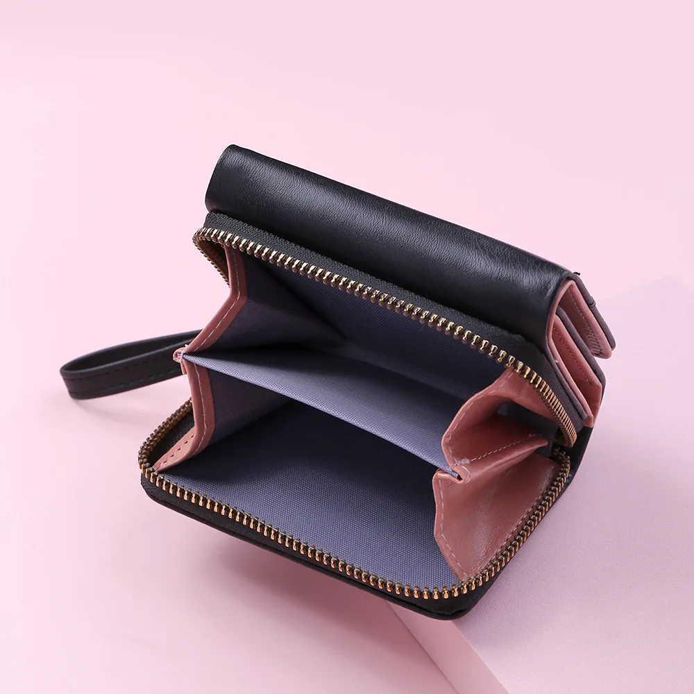 New 2022 Retro High Capacity Wallet Female Fashion Ladies Multifunction ID  Holder High Quality Zipper Card Holders Wallet - AliExpress