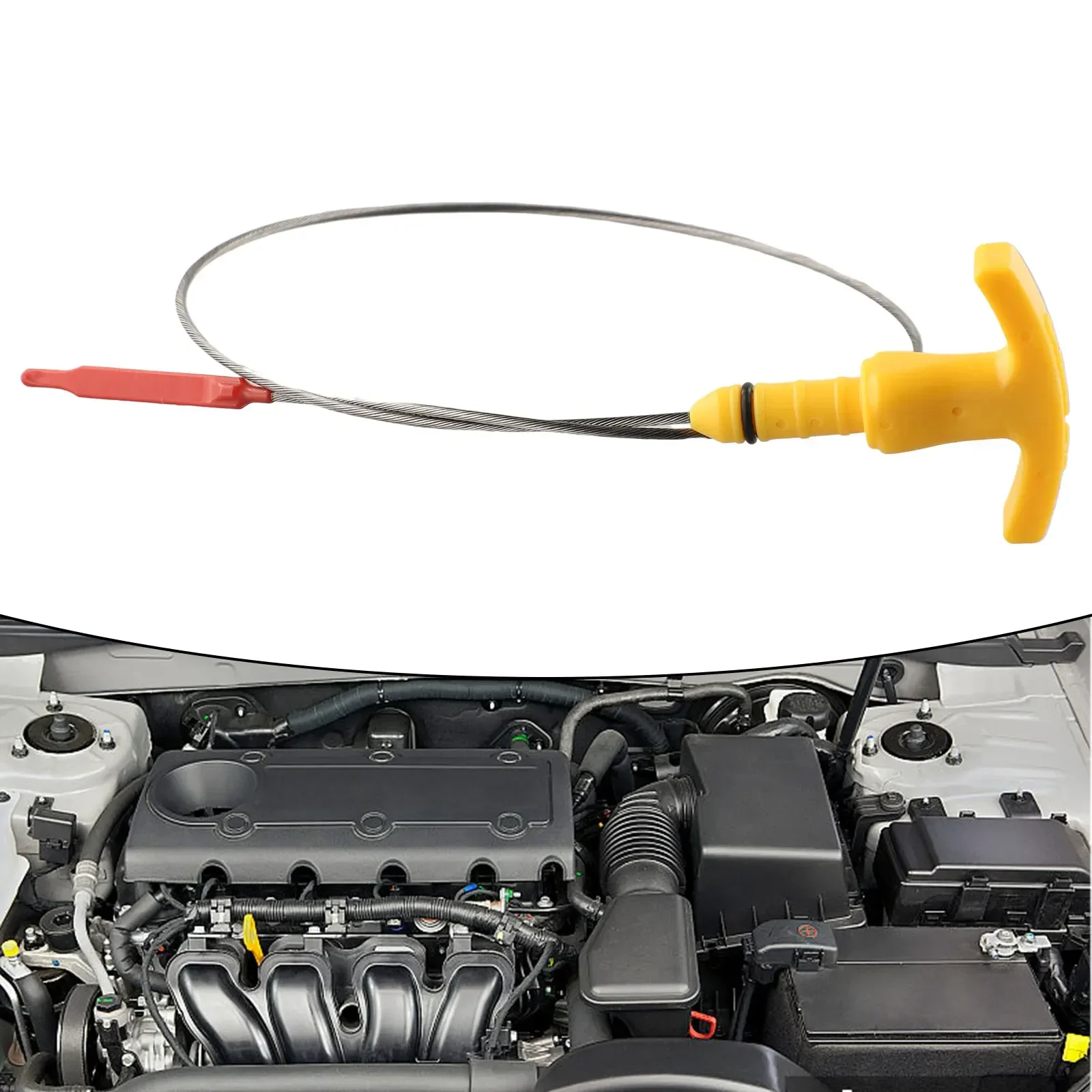 Car Oil Dipstick For HYUNDAI 2014-2018 For ELANTRA SONATA TUCSON 1.8L 2.0L 266112E021 Car Accessories