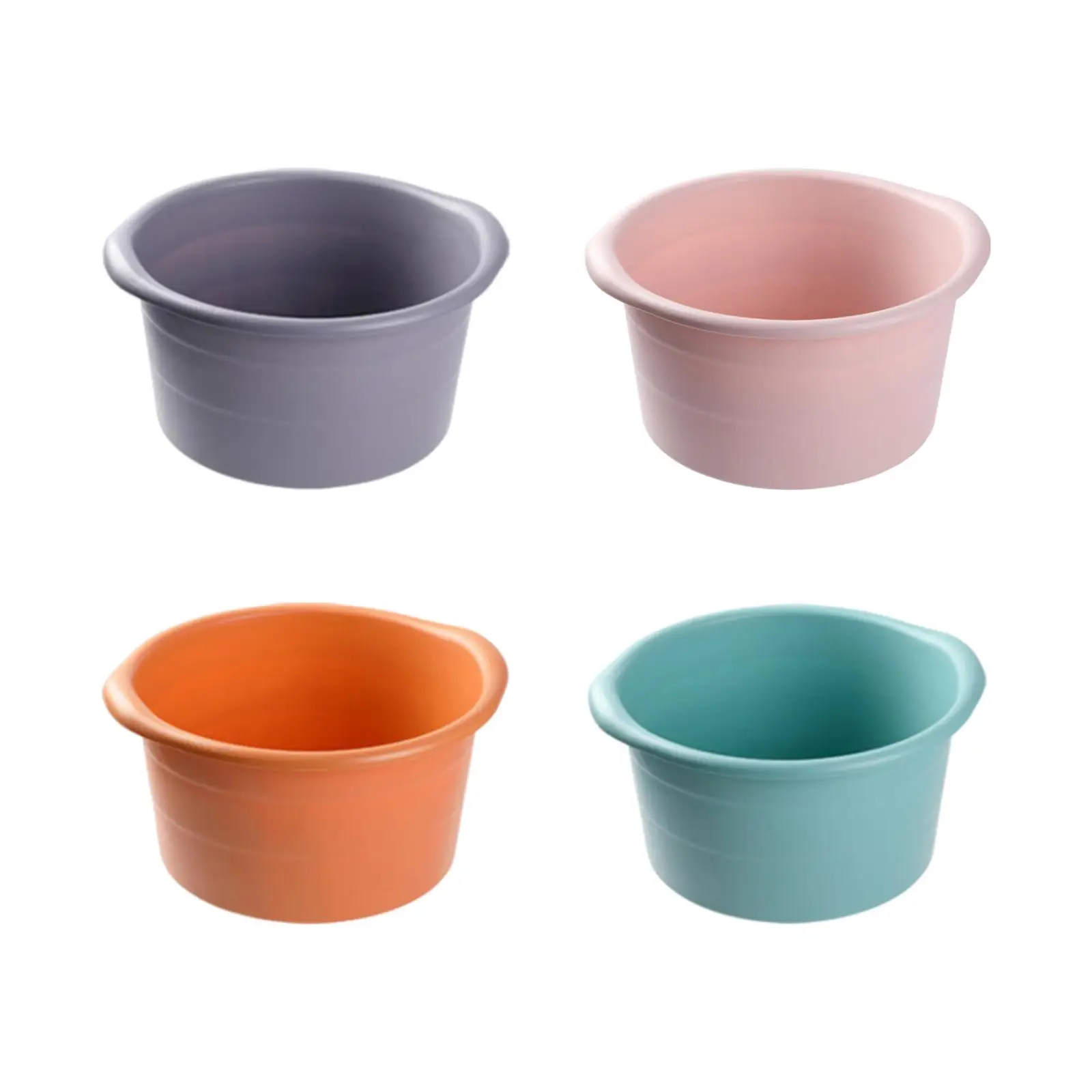 

Foot Massage Basin Foot Bath Tub Multifunctional Build in with Convex Dots Round Durable for Soaking Feet,Toe Nails, and Ankles