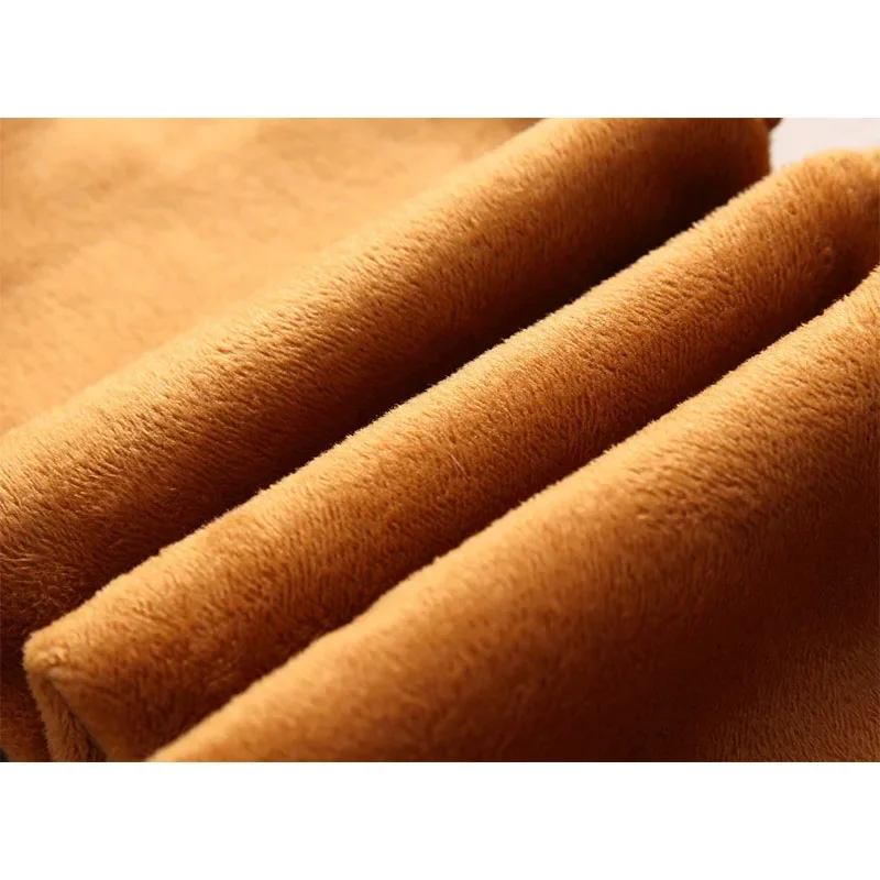 Winter Thick Warm Fleece Jeans Men Plus Size Ripped Patchwork Design Casual Denim Pants Hip Hop Straight Thermal Jean Trousers