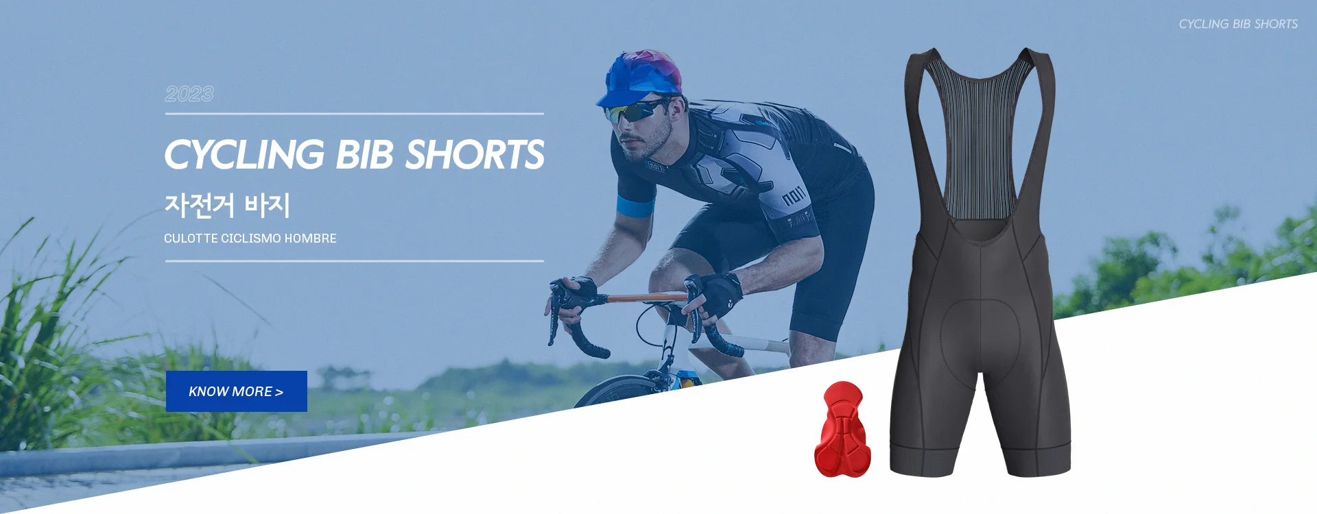 Description Picture 5 of itemRION 3/4 Cycling Shorts Men MTB Pants Pro Road Biker Shorts Bib Shorts Padded Bicycle Tights Elastic Interface Motorcycle 6H 7H