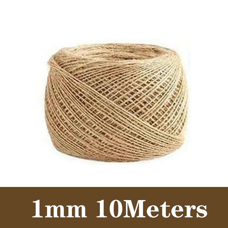 Natural Cotton Macrame Cord 1/2/3/5/8/10mm Rope Ribbon String Sewing DIY Handmade Thread Twine Weave Home Accessories Decoration 