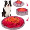 Washable Felt Pet Sniffing Pad Foldable Dog Slow Feeding Mat Toy Dog Training Snuff mat 3