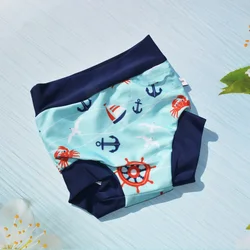 Eezkoala Leakproof Washable Baby Swim Diaper - High Waist, Sunproof Swimwear - M (CP148)