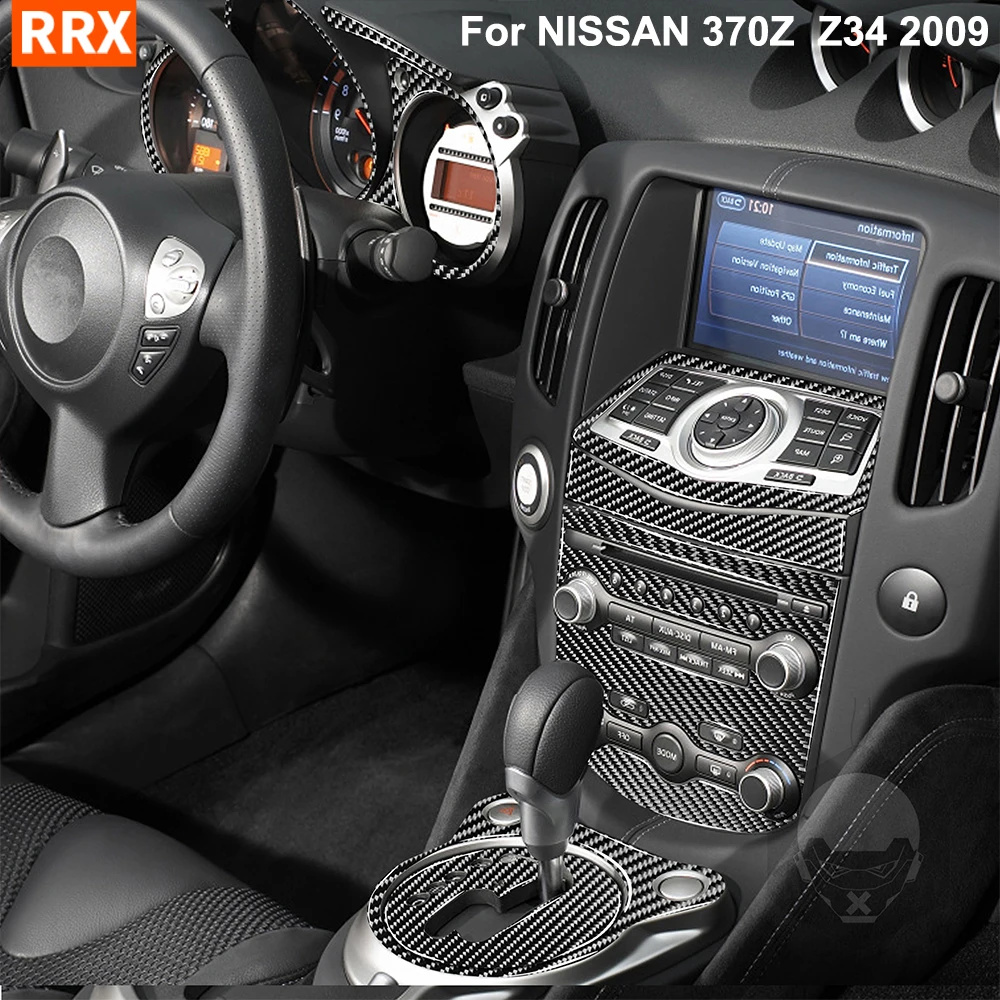 Full Real Carbon Fiber 6-Speed Shift Knob For Nissan 370Z 2009-2019 – Manual