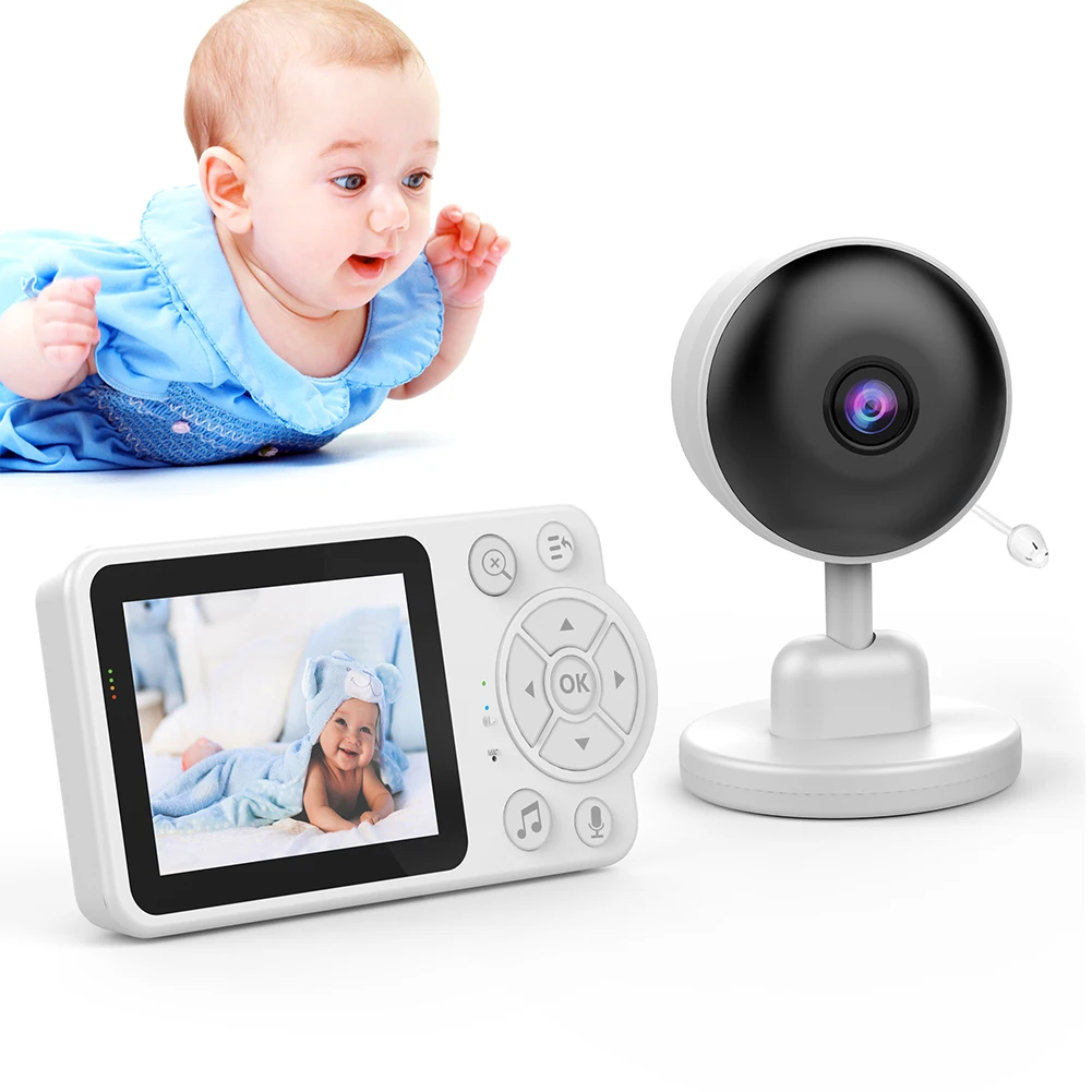 

Video Baby Monitor Wireless 2.8in LCD 2 Way Audio Talk Night Vision Security Surveillance Protection Smart Camera Newborn Baby
