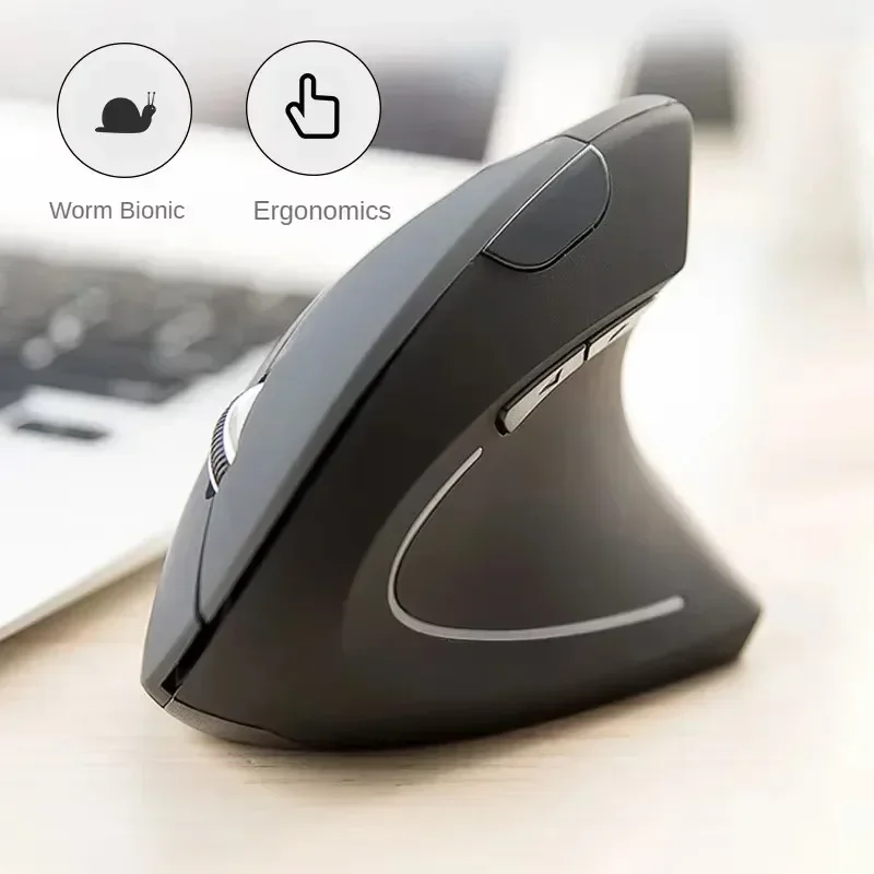 Vertical Wireless USB Mouse Ergonomic Rechargeable Portable PC Gamer For Computer Laptop Notebook Gaming Accessories wireless mouse gaming mouse