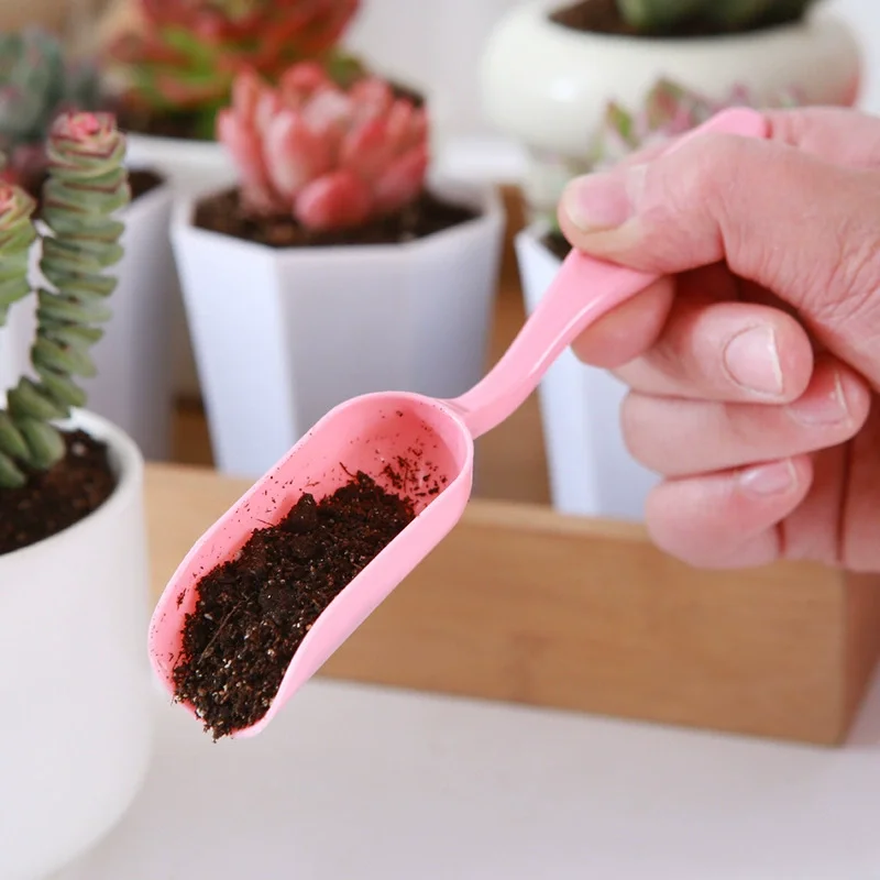 4PCS Garden Planter Kit Sowing Succulents Transplant Seedlings Planted Tool Garden Planter Sowing Shovel