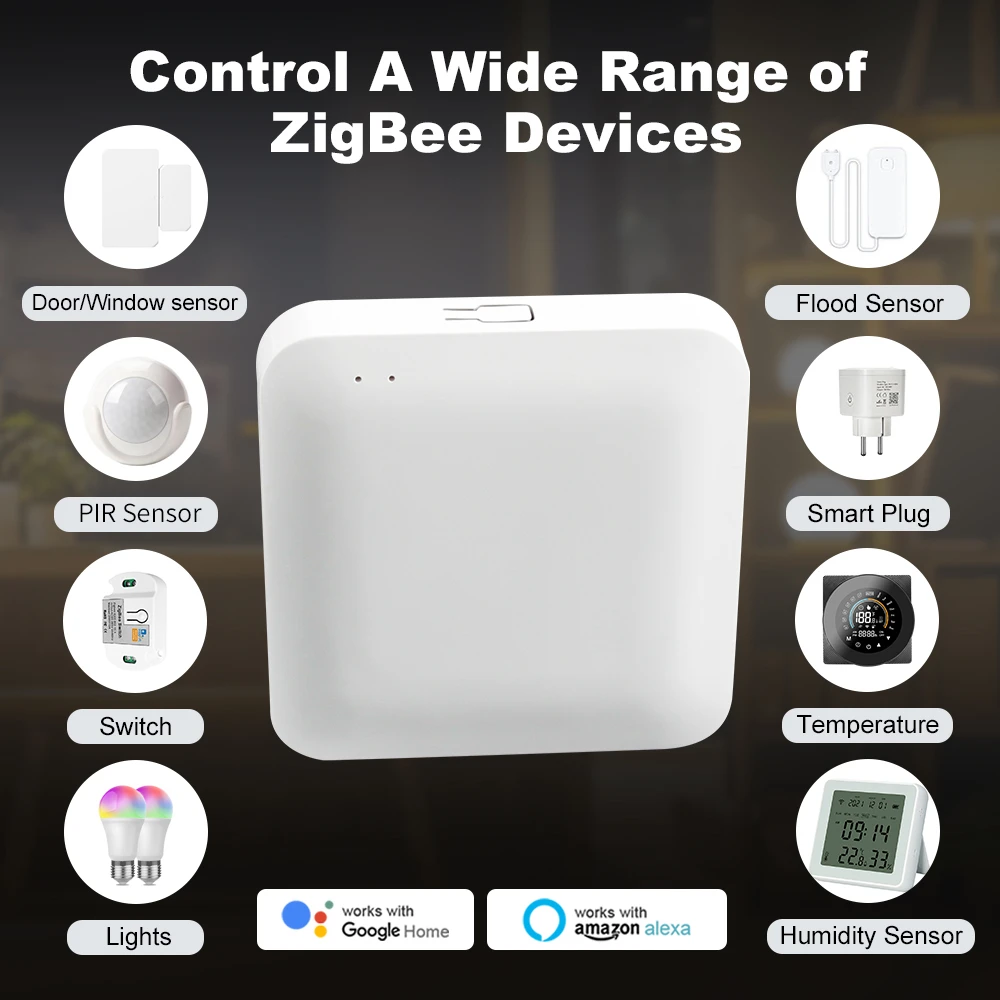 Multi-Mode Zigbee Bluetooth Gateway Hub 2