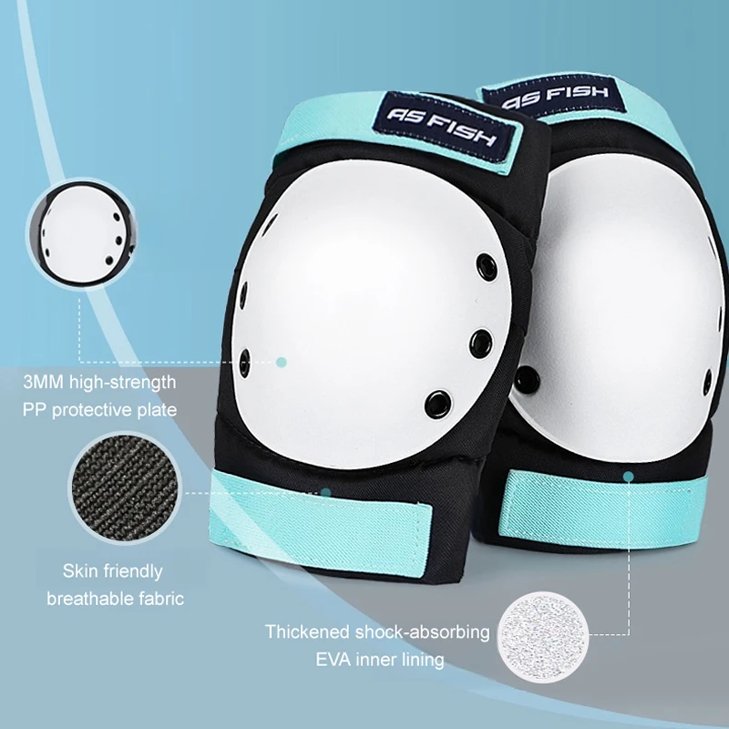 Protective Gear Set Roller Skating Protector Helmet Kneepads Elbow Pad Hand Head For Teenage Adults Outdoor Cycling Rock Climbing