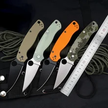 

Pocket Folding Knife G10 Handle 440c Blade Pocket Tactical Survival Knives Outdoor Camping Hunting Knife Multi Edc Tools