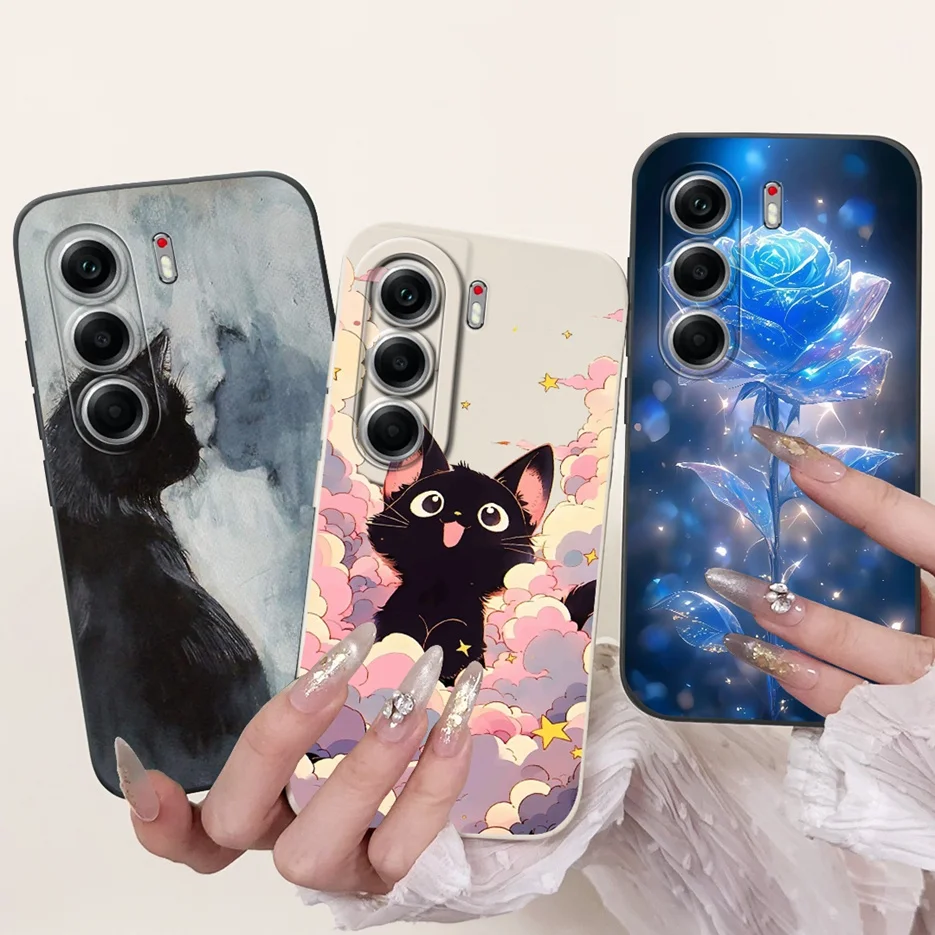 Cute Cartoon Soft TPU Phone Case - Stylish Protective Back Cover Coque