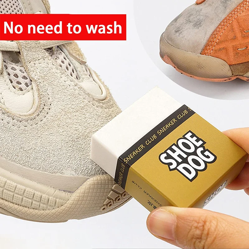 Matte Leather Fabric Shoes Cleaning Eraser Rubber Block Suede Shoes Boots Cleaning Care Decontamination Gum Sneaker Cleaner 3