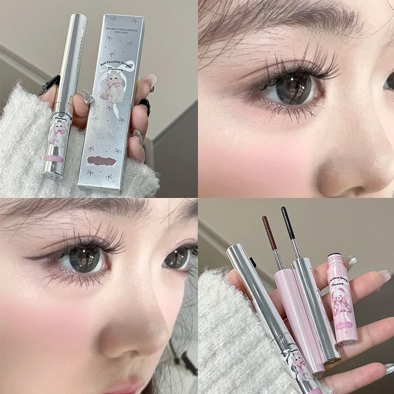 Eyelashes Lengthening Mascara Waterproof Long Lasting Silky Lash Black Eyelashes Extension Make Up Beauty Eye Korean Cosmetics_voghion.com