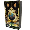 Cat tarot cards A 78 Deck English Version Board games Cards Selfcare for Tarot Readings Vibrant Easy Deck Fortune Telling Game 1