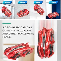 Wall Climbing RC Car Anti Gravity Climbing Remote Control Car 360 Rotating Stunt Racing Car Toys Climber Gift for Kids Boy Girl 2