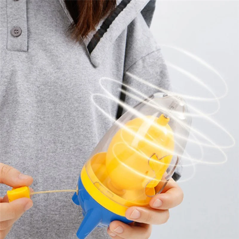 Egg Yolk Shaker -Mixing Whisk Eggs Spin Mixer Stiring Maker Puller Manual Egg Shake Tool Kitchen Cooking Baking Tools