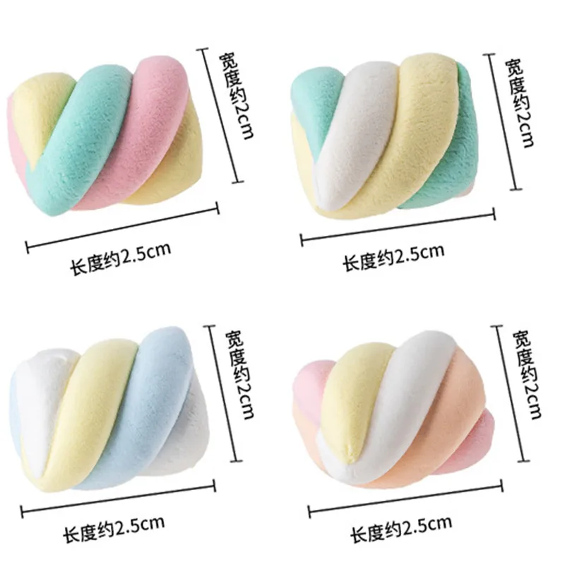 Simulation Cotton Candy Model Fake Sweets Wedding Party Table Decor Dessert Shop Window Display Prop Kids Toys 5Pcs
