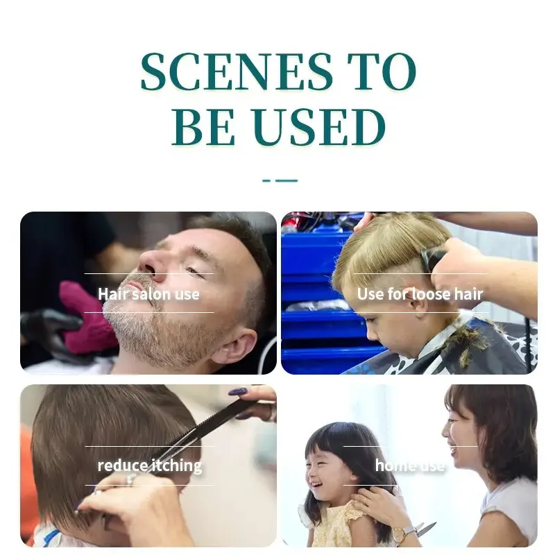 Haircut Cape Silicone Hair Cutting Cape Seals Professional Hair Dyeing Soft Rubber Neck Protector Cutting Collar For Stylist Barbers