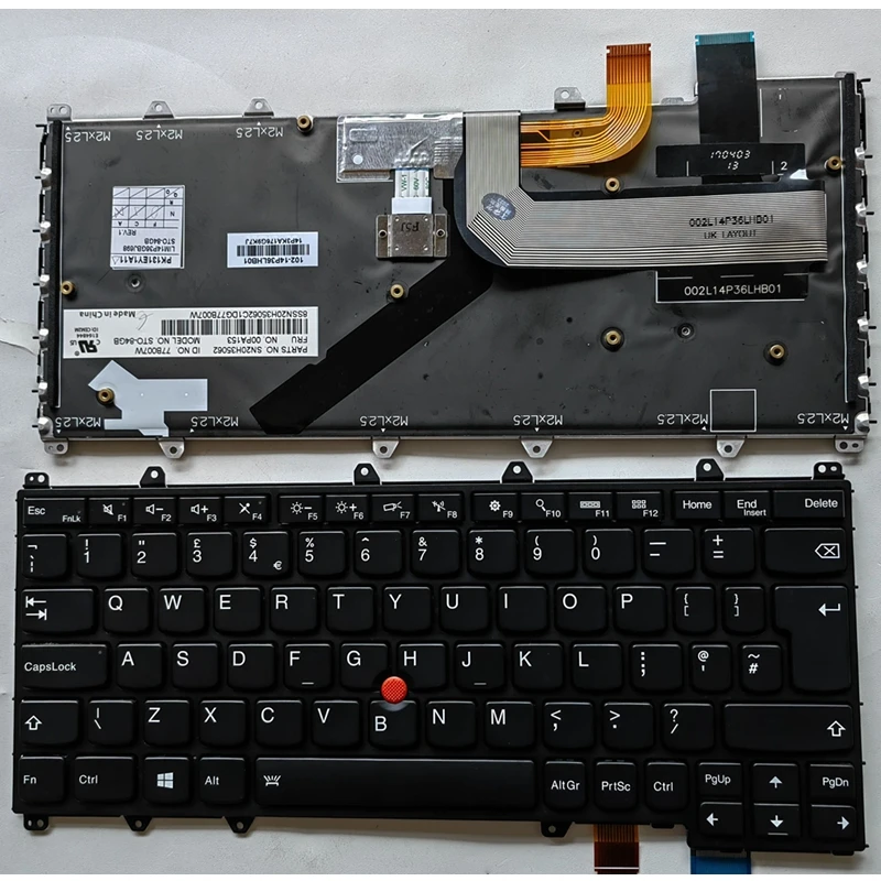 Latin LA/SP/FR/BR/UK New Keyboard for Lenovo Thinkpad Yoga 260 370