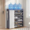 Amazing Shoe Rack Shoe Organizer Storage Box Monder Style Home Entry Space-Saving Shoes Storage 1