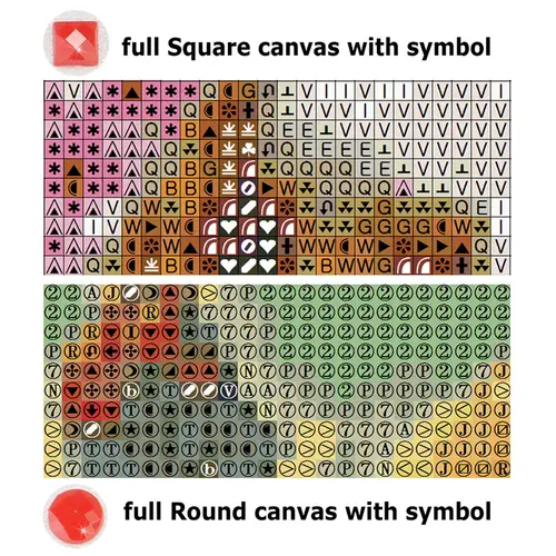 Fullcang Stained Glass Flower Large Size Diy Diamond Painting Kits Abstract Window Landscape Full Mosaic Embroidery Picture - Image 3