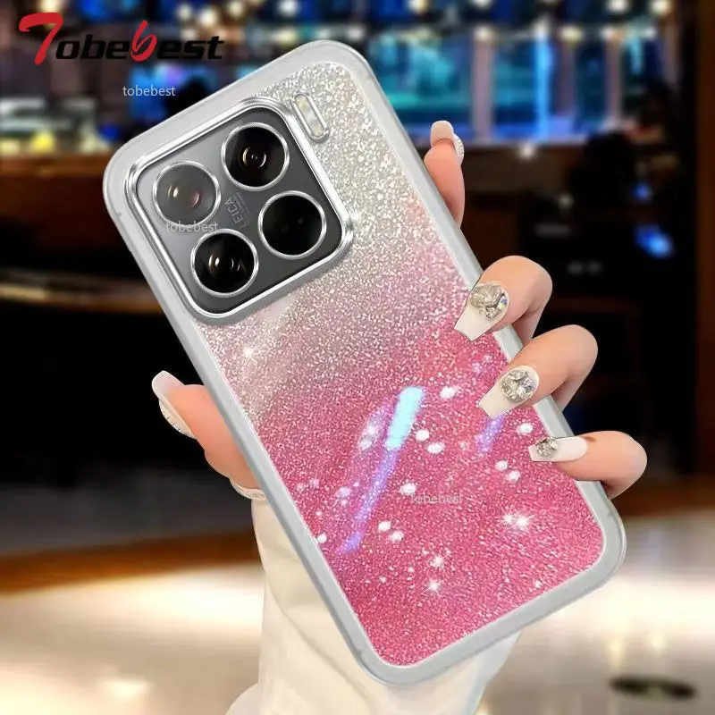 Bling Glitter Silicone Camera Protector Soft Back Case