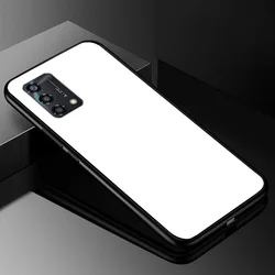 Custodia per telefono in vetro temperato premium con bumper resistente