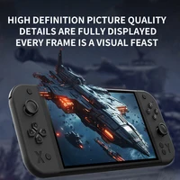 G90 PSP 7 pouces 64GB 4000mAh console de jeu portable arcade adapté pour PSP/PS1 rétro TV contrôleur de jeu cadeau pour garçons 3