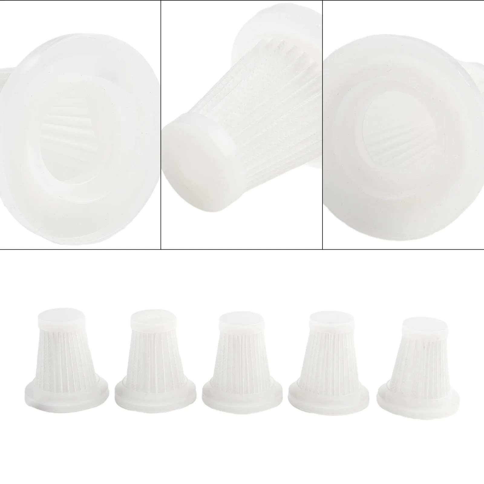 2/3/5 Pcs Reusable Car Vacuum Cleaner Filters Replace Accessories Washable Filters Handheld Vacuum Cleaner Accessories
