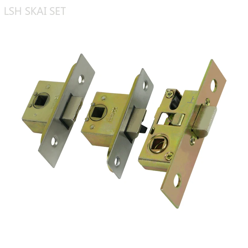 Zinc Alloy Lock Latches Interior Door Fittings Bathroom Room Lock Core Single Latch Door Hardware Accessories 18/22/22mm
