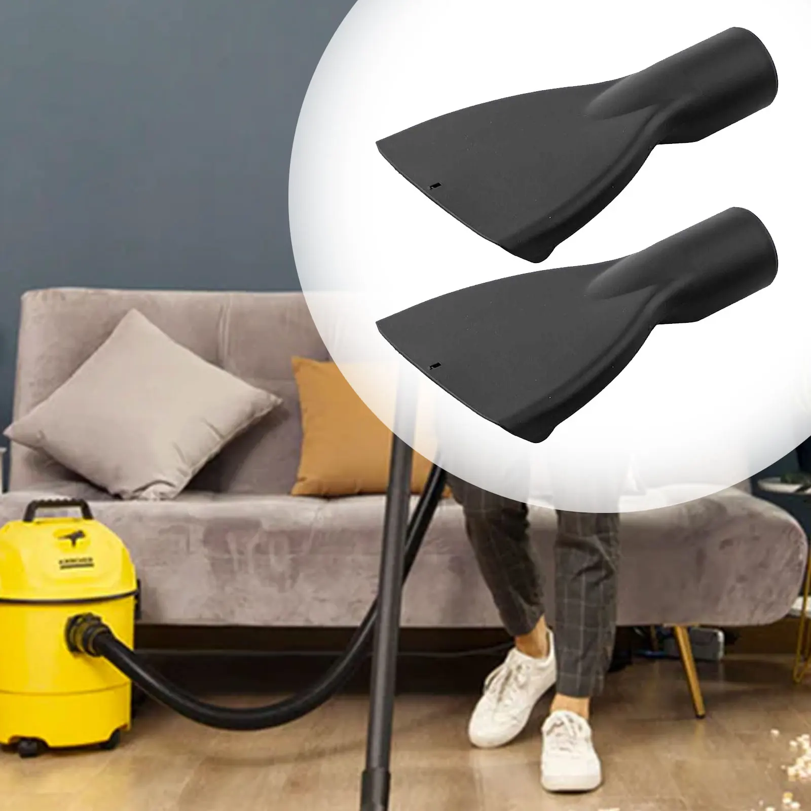 2 stücke Fugendüse Für Kärcher WD1 WD2 WD3 WD4 WD5 WD6 Staubsauger Pinsel Fugendüse Haushalts Liefert Reinigung Werkzeuge – Detail 14