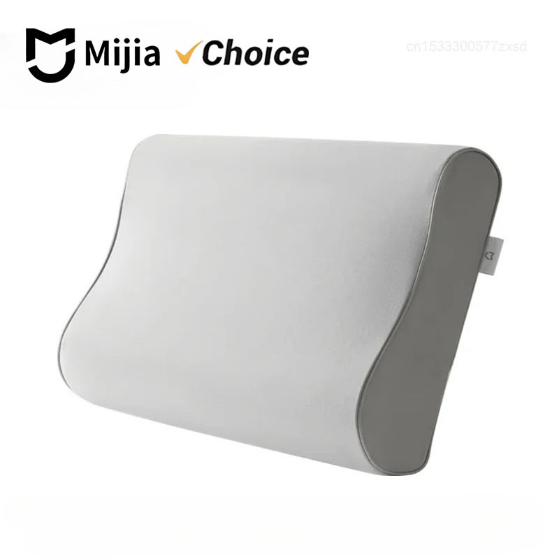  Mijia Memory Cotton Neck Pillow Pro Soft Breathable Antibacterial Strong Support 9cm 11cm High Low Curve Seamless Fit 