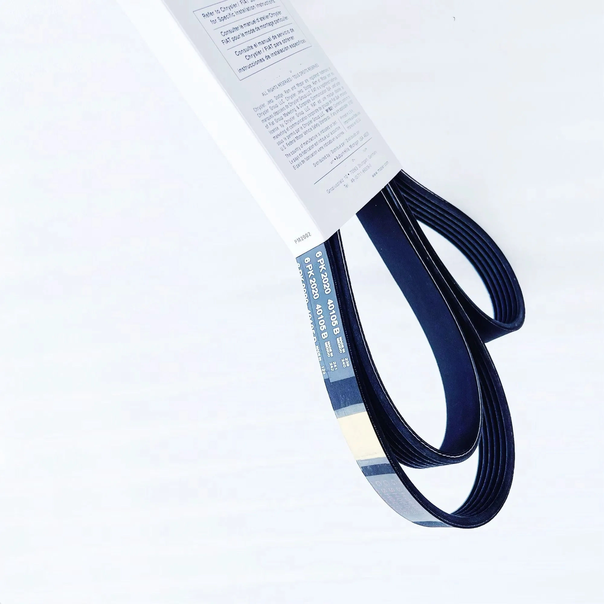 Engine Transmission Belt 4627166AC, 4593852AA, 4893758AA is Applicable To: Dodge DART, Jeep Cherokee, Chrysler 200, Jeep Grand C