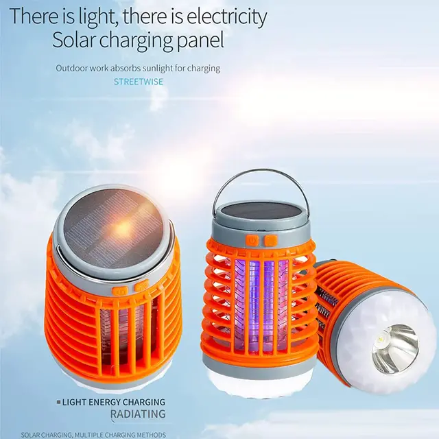 Az Electrozap Szúnyog Zapper Vezeték Nélküli Napenergia És Usb Töltés Elektrizap Megszabadul A Szúnyogoktól Buzz Blast Pro Kültéri I -Től - Image 5