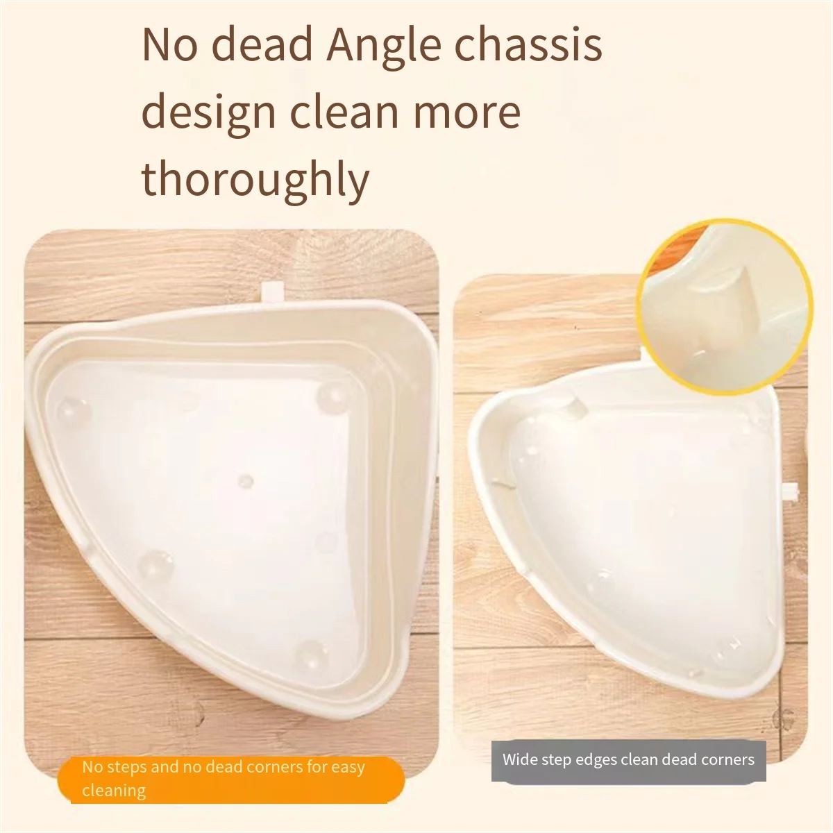 Rabbit Litter Box Corner Toilet Box for Ferret Hamster Dragon Cat Guinea Pig Dutch Pig Supplies pet litter box