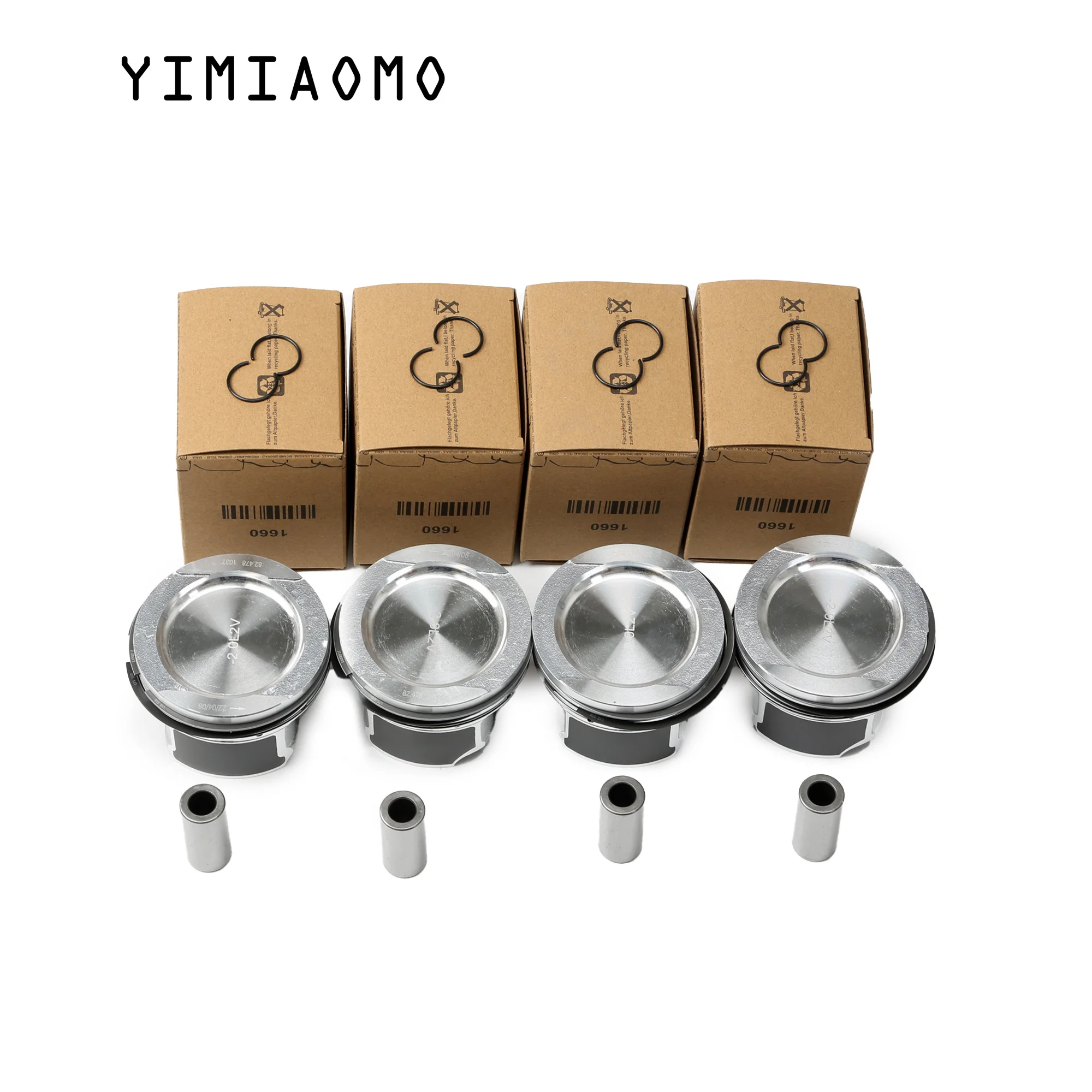 Brand 19MM Piston & Piston Rings Set For VW Golf Jetta MK4 Passat B5