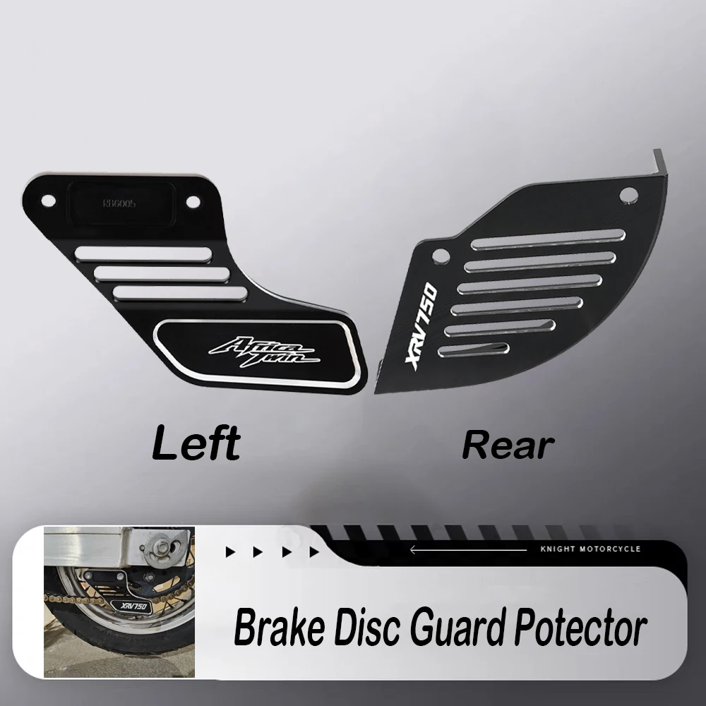 

For Honda Africa Twin XRV750 XRV 750 Africa Twin 750 1990 - 2003 Motorcycle Parts Left And Right Rear Brake Disc Guard Potector