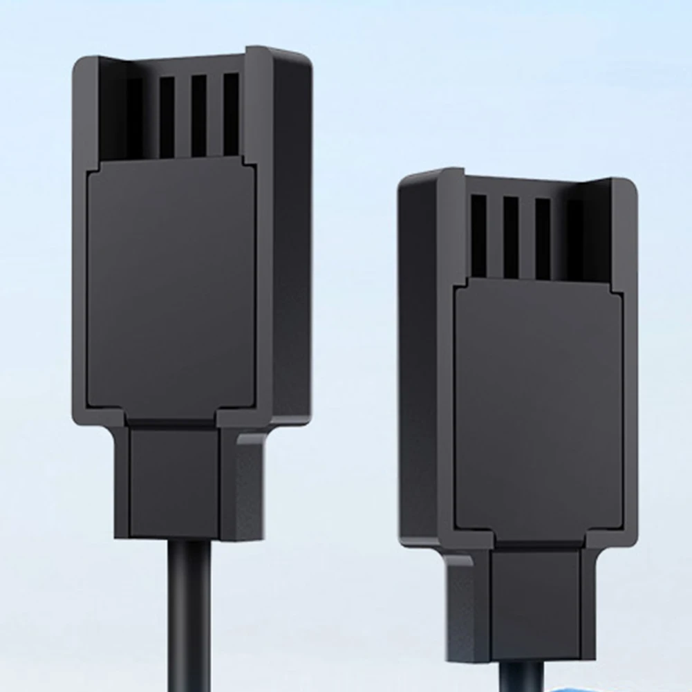 USB Charger Cable for Joycon Controller 2 in 1 Charging Cable 2.5M Portable Charger Cable for Switch Controller Charger