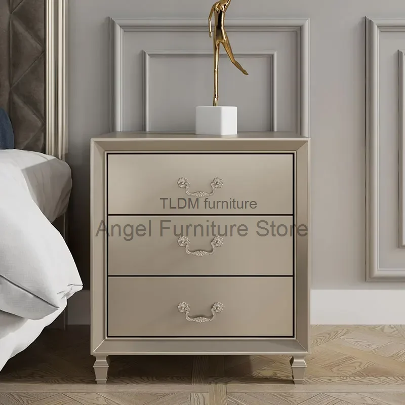 중세기 침실 빈티지 미학적 침대 옆 테이블 디자인, 단단한 나무, 럭셔리 나이트 스탠드, 심플한 테이블 드 쉐벳 홈 가구  Best5