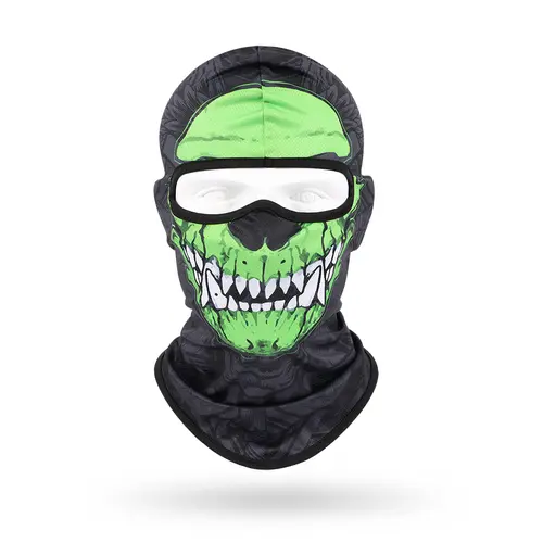 Dry Quick Sunscreen Balaclava Men Cycling Head Cover Outdoor Skull Mask Breathable Elastic Biker Full Face Mask Headgear Cap - Image 3