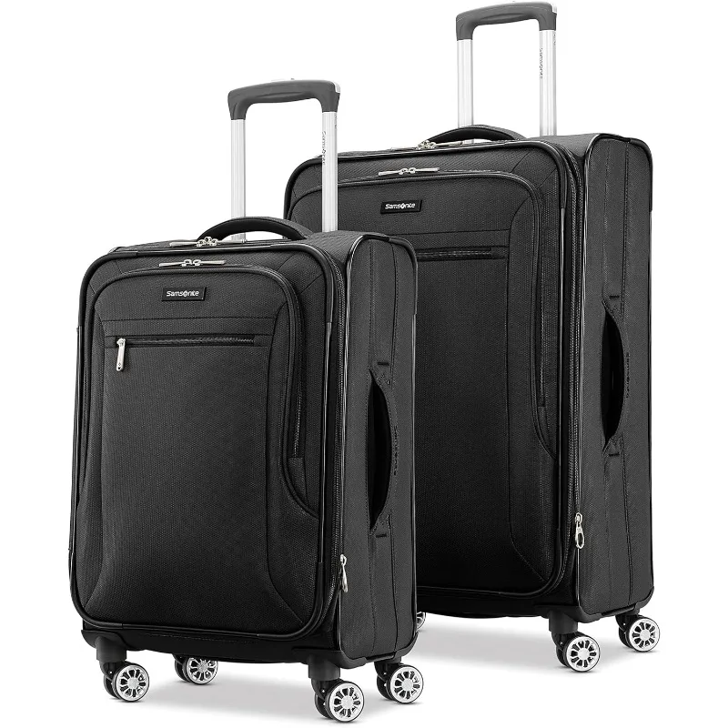 

Samsonite Ascella X Softside Expandable Luggage with Spinners, 2PC SET (Carry-on/Medium)